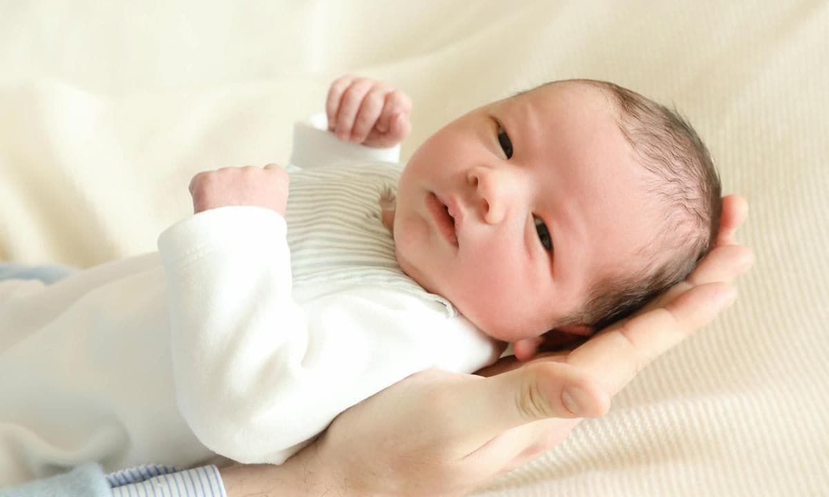 The little Prince was born at the Maternite Grande-Duchesse Charlotte in Luxembourg on March 27.