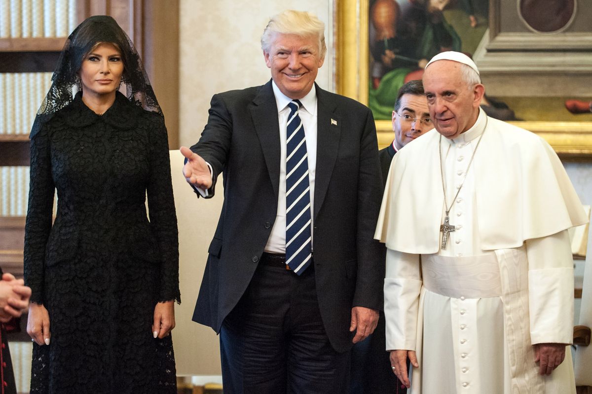 The president revealed that he and the first lady will attend Pope Francis' funeral