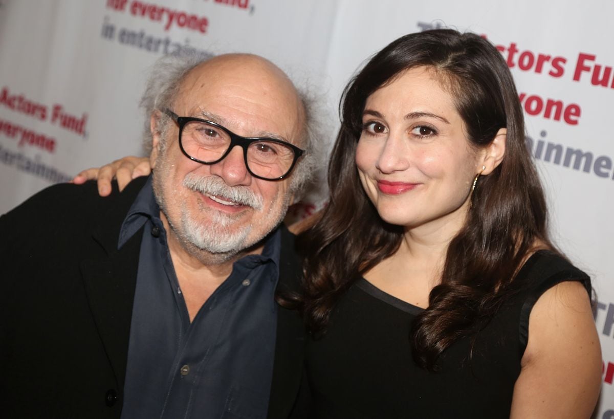 Danny DeVito and daughter Lucy DeVito 