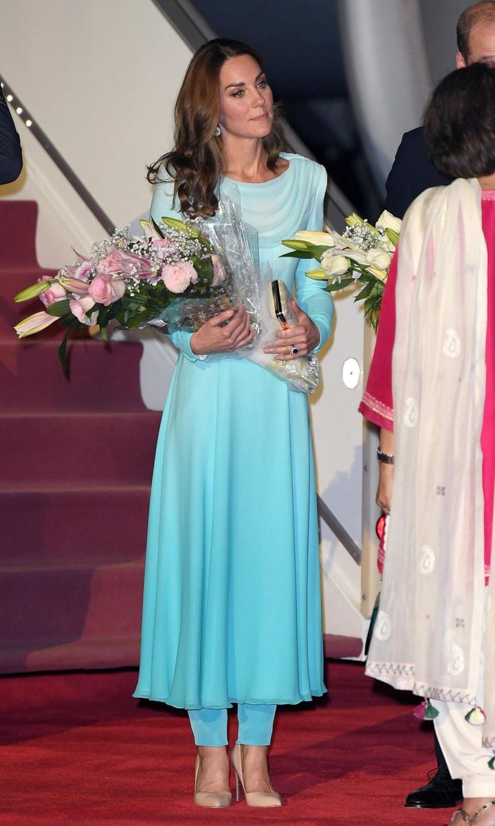 Kate Middleton's outfits during royal tour of Pakistan