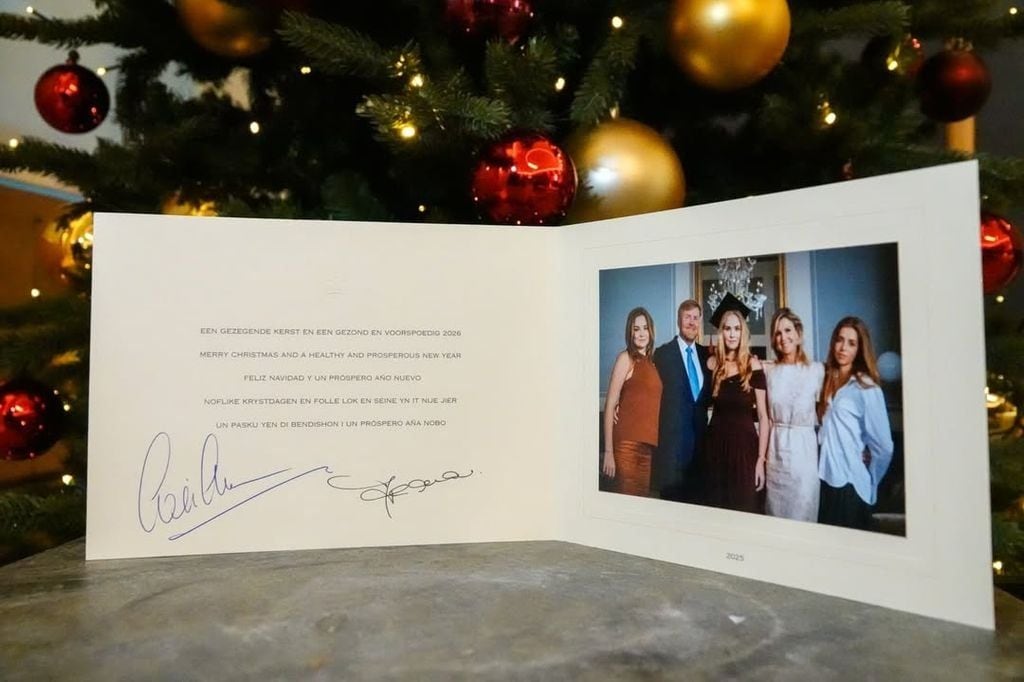 A look at the family's Christmas card