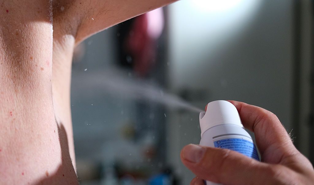 Men are putting down the deoderant 