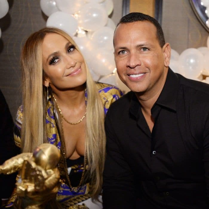Jennifer Lopez and Alex Rodriguez