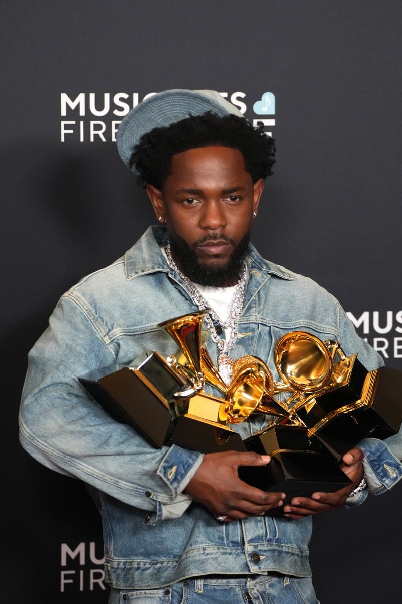 Kendrick won 5 Grammys in 2025