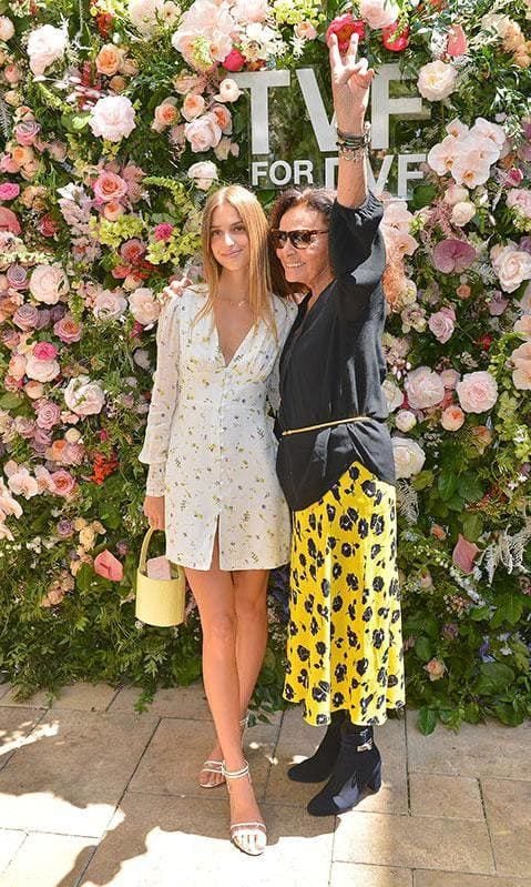 Talita and Diane von furstenberg