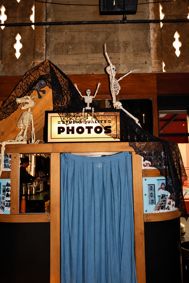 Somewhere Special transforms into a Halloween-themed rooftop hideaway, complete with festive cocktails, eerie decorations, and sweeping views of Downtown Los Angeles.