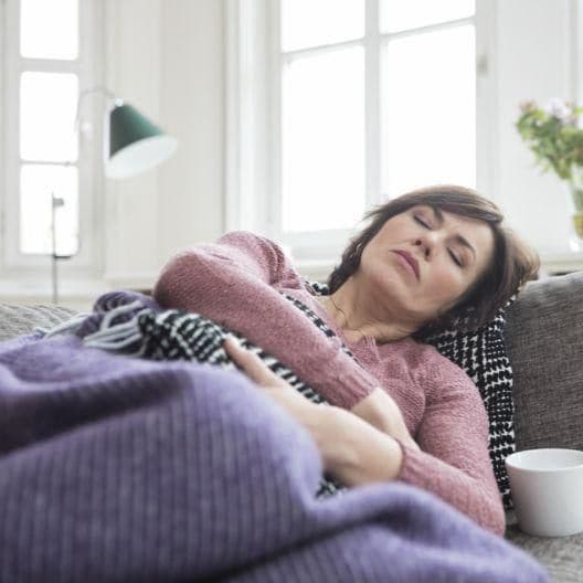 Camomila can help combat stomach cramps