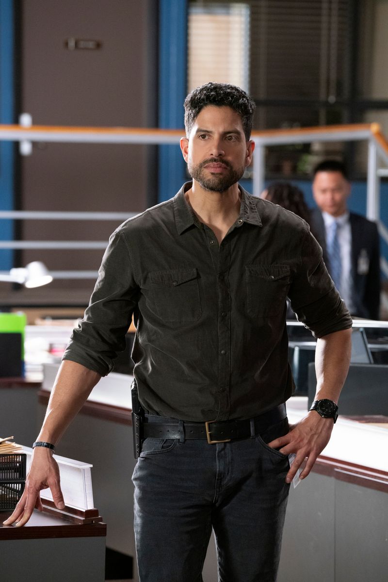 Adam Rodriguez as Luke Alvez  (Photo by Cliff Lipson/CBS via Getty Images)