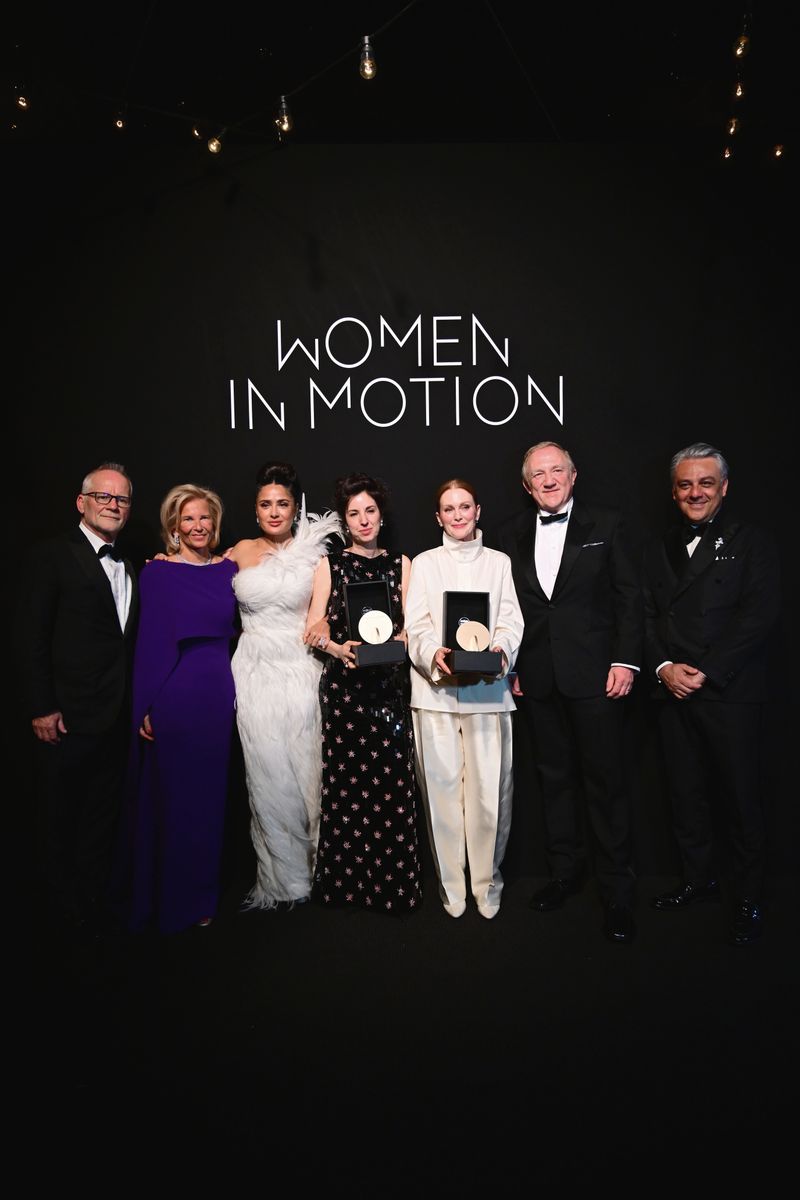 Women In Motion official dinner at Place de la Castre on May 17, 2026 in Cannes, France