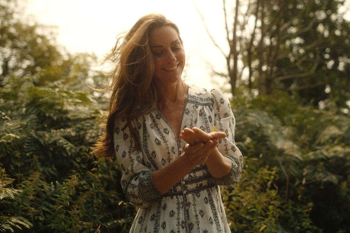 Kate Middleton appears in an emotional video message 