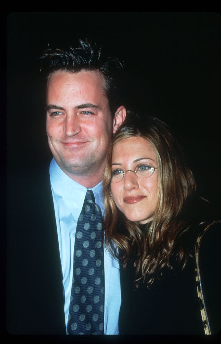 Jennifer and Matthew knew each other before "Friends"