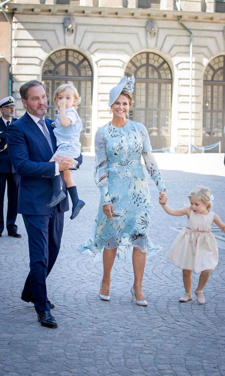 Princess Madeleine and Christopher O'Neill family