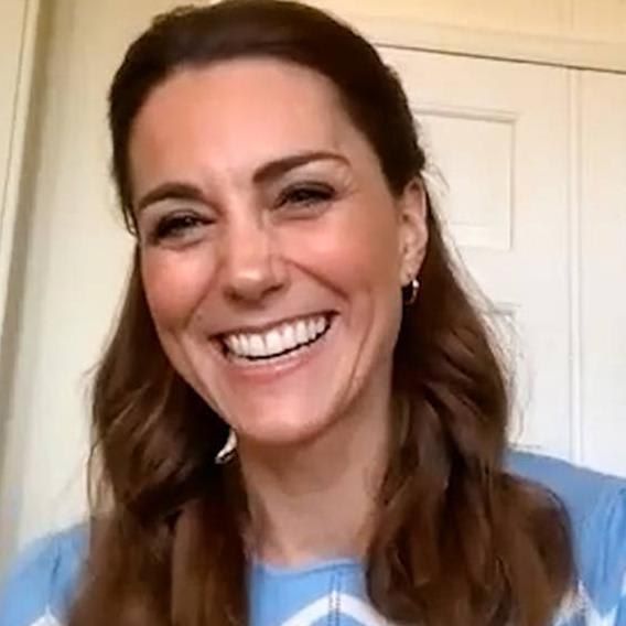 Kate Middleton in tabitha webb blue jumper
