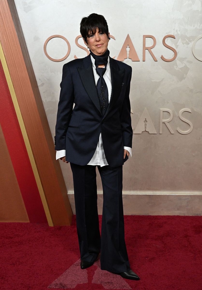 US songwriter Diane Warren attends the 97th Annual Academy Awards at the Dolby Theatre in Hollywood, California on March 2, 2025. (Photo by Robyn Beck / AFP) (Photo by ROBYN BECK/AFP via Getty Images)           