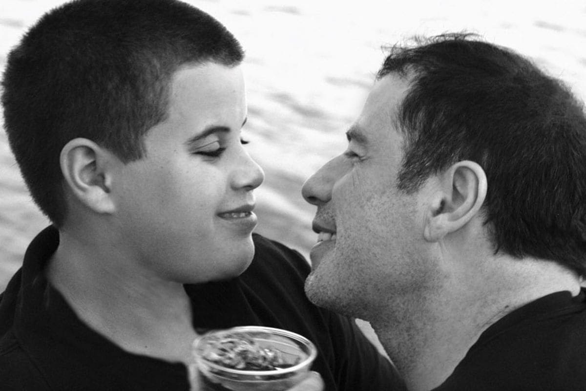 Jeff and John Travolta