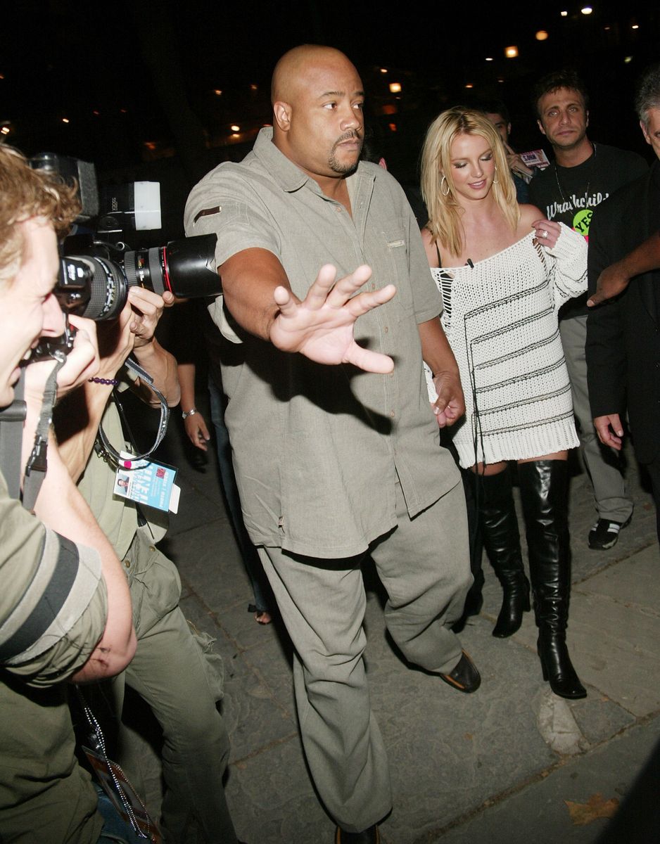 Britney Spears in New York City.  