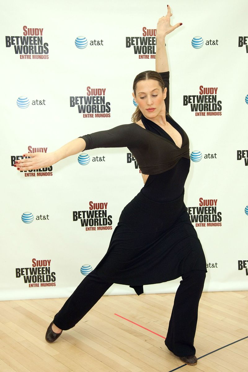 Flamenco Dancer Siudy Garrido at the Alvin Alley Studios on February 16, 2011 in New York City