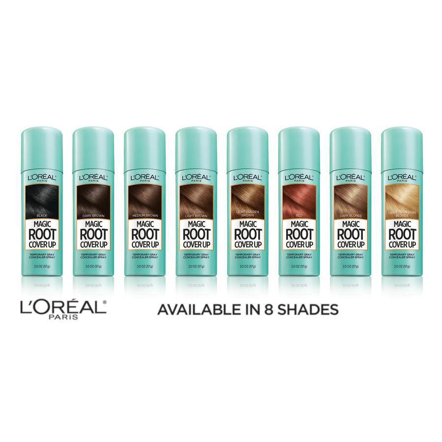 L'Oreal Paris Magic Root Cover Up Gray Concealer Spray Shades