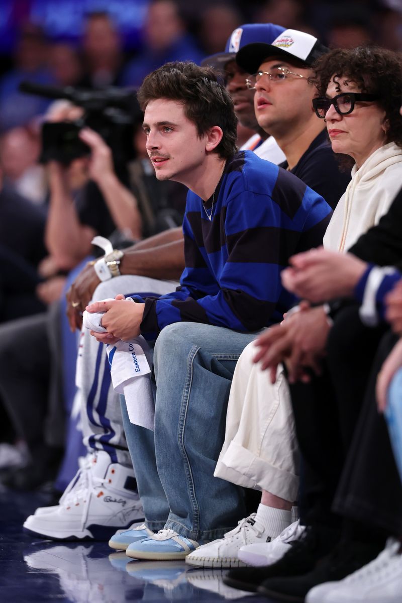Second quarter of a game between the Philadelphia 76ers and the New York Knicks in Game One of the Second Round of the NBA Eastern Conference Playoffs at Madison Square Garden on May 04, 2026 