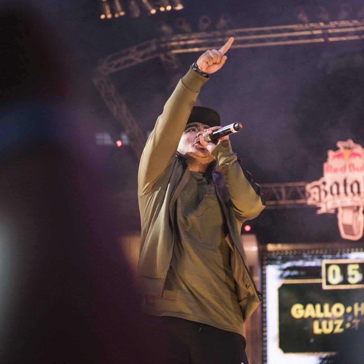 Aczino participates in Red Bull Batalla de Los Gallos World Final in Mexico City, December 3 2017