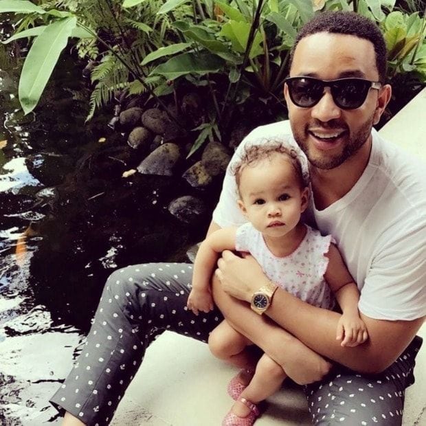 "If she's the person she needs to be in life, she'll attract the right kind of guys and she'll make the right choices."
Photo: Instagram/@johnlegend