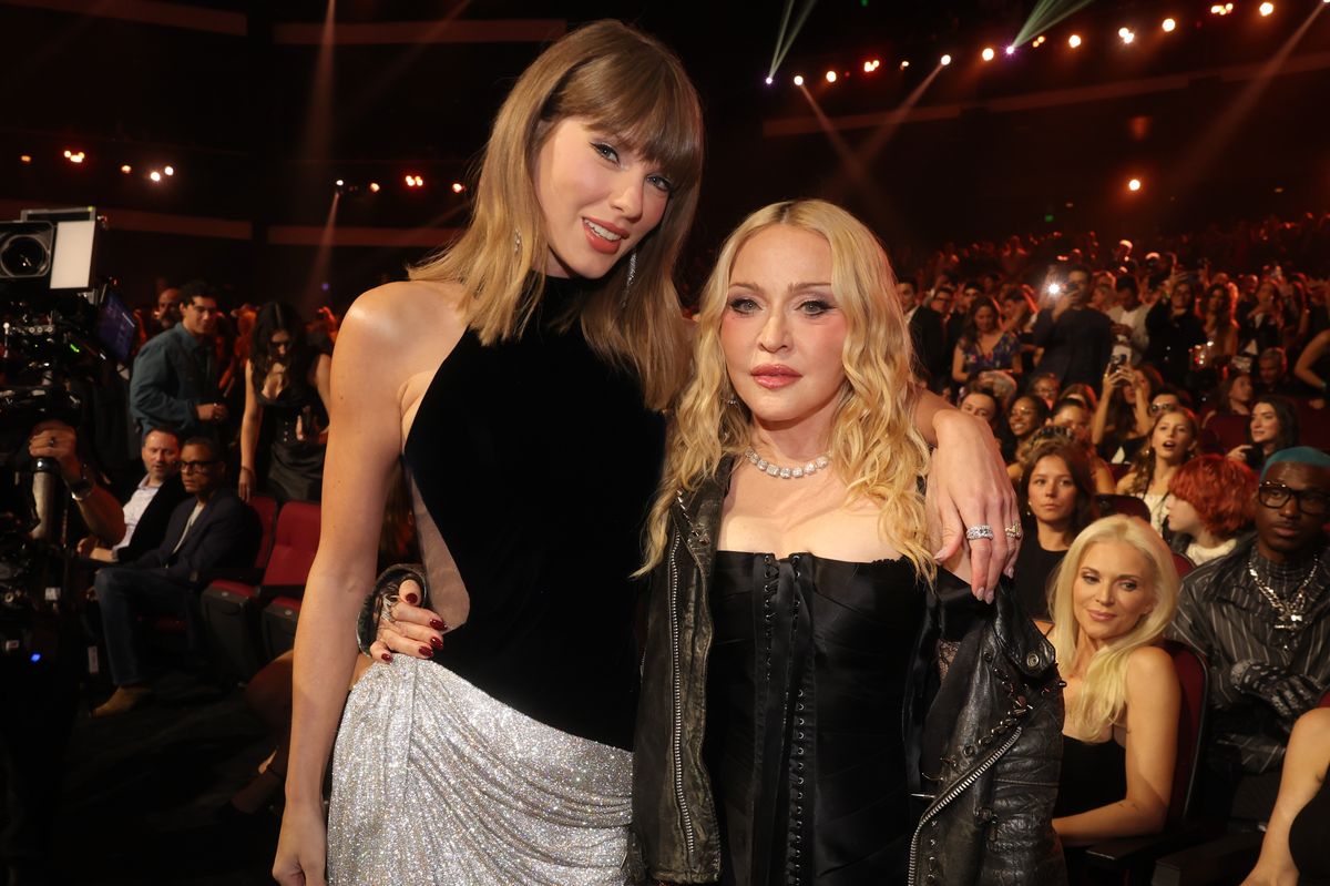 Taylor Swift and Madonna at The 2026 MTV Video Music Awards (VMAs) on Sunday, September 27, 2026