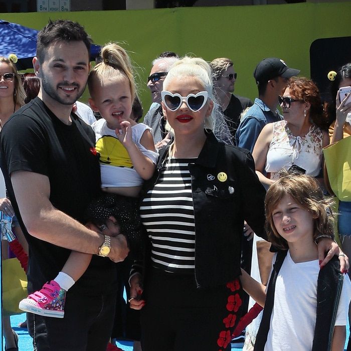 Christina Aguilera family