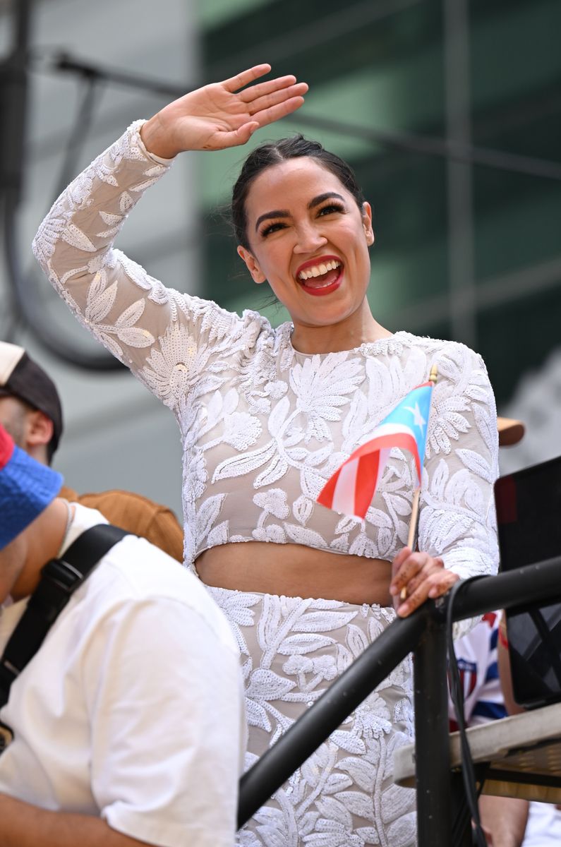Roberts proposed in Puerto Rico in April 2022, and Ocasio-Cortez publicly confirmed the engagement the following month.