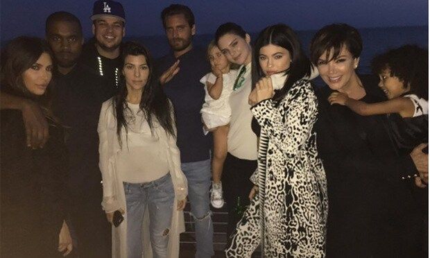Kourtney Kardashian shared this pic from Rob's birthday celebration.
<br>
Photo: Instagram/@kourtneykardash