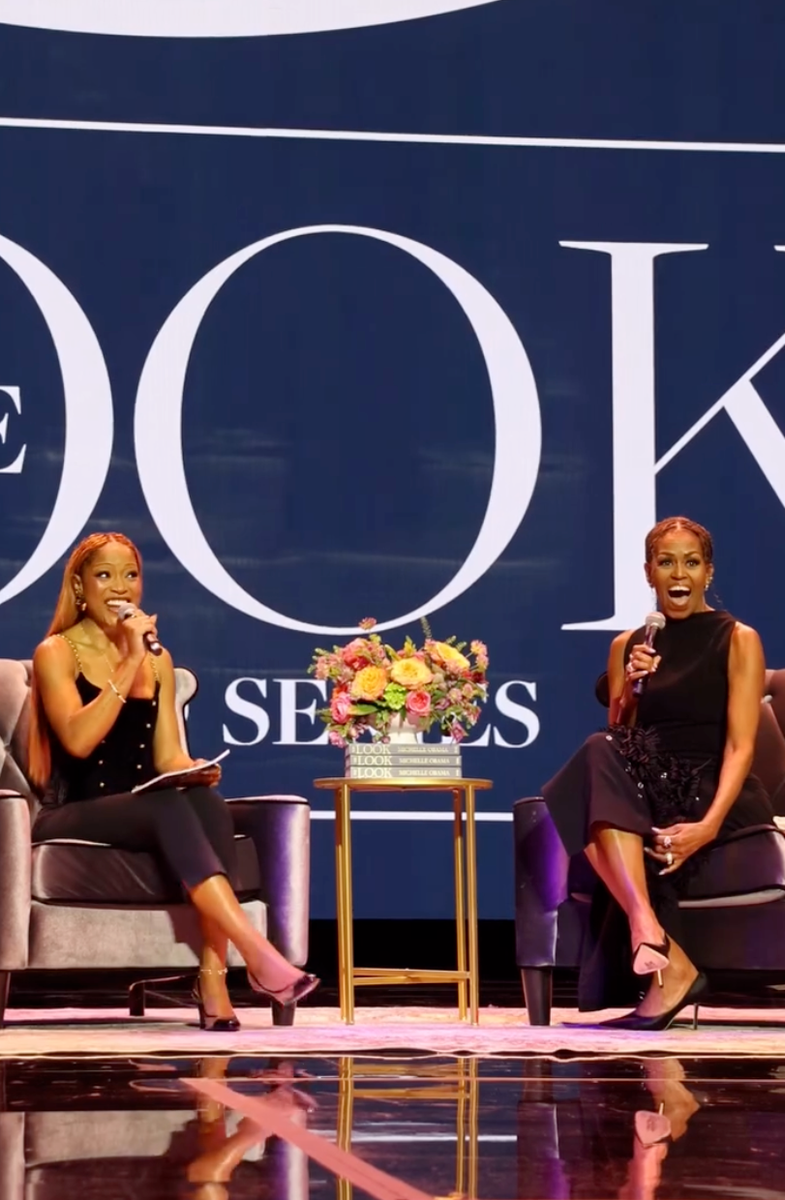 Michelle Obama made a striking fashion statement in a custom-tailored Proenza Schouler Fall 2026 gown featuring dramatic fringe detailing and a thigh-high slit during her latest public appearance.