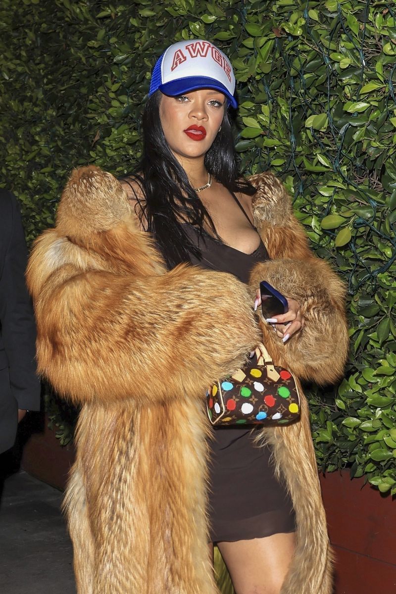 Rihanna makes a striking fashion statement for a Barbados boat trip