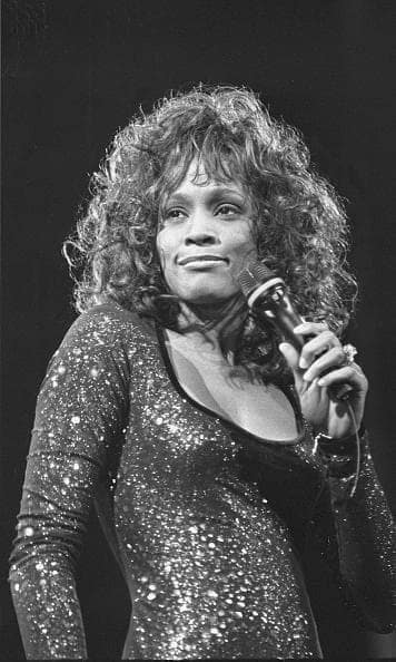 Whitney Houston Performing In Concert