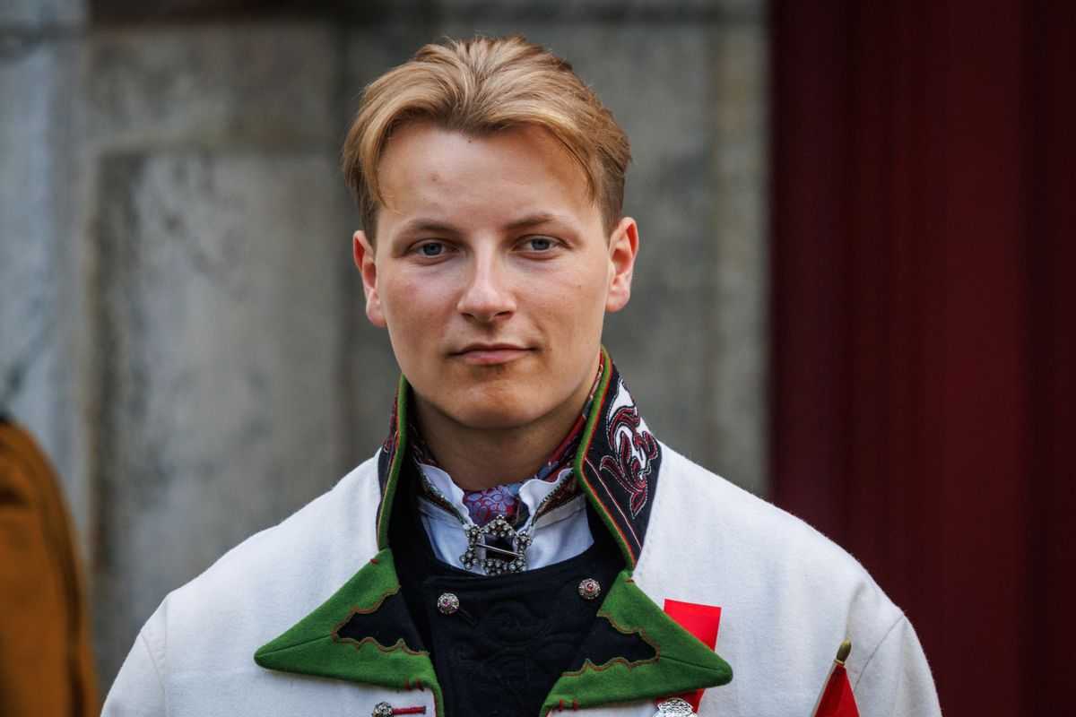 Prince Sverre Magnus at Norwegian Constitution Day