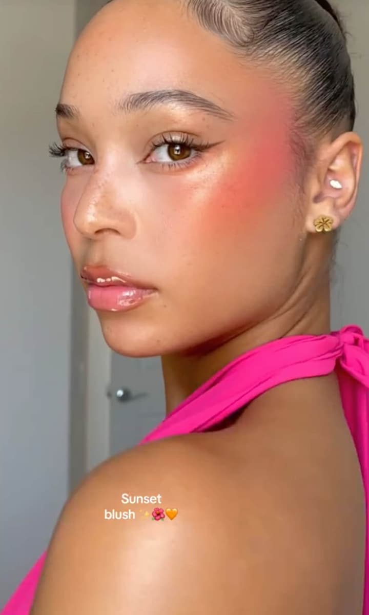 Sunset Blush takes TikTok by storm: How can we recreate this summery look?