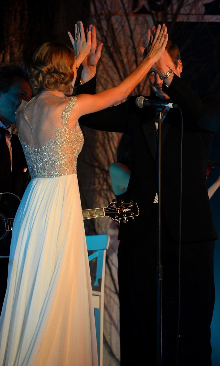 The Prince of Wales brought up Taylor Swift to Tusk Ambassador Ronnie Wood on November 27, 2023
