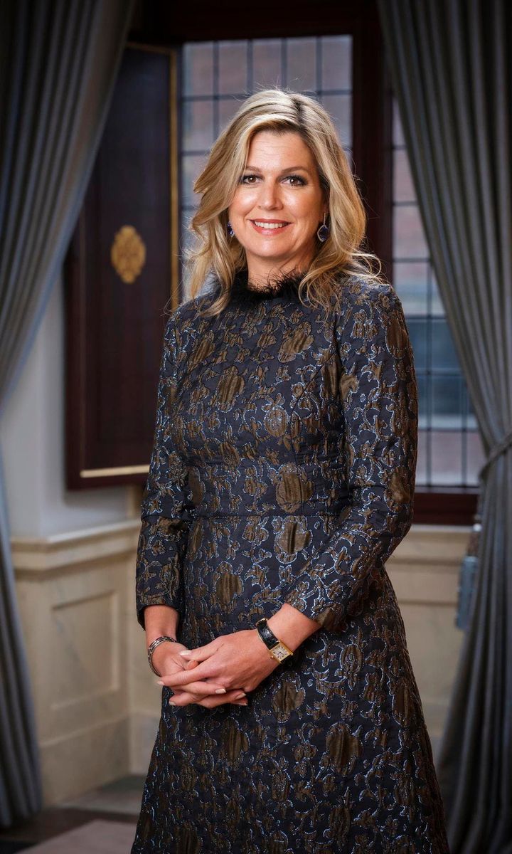 Queen Maxima looks picture perfect in a new portrait