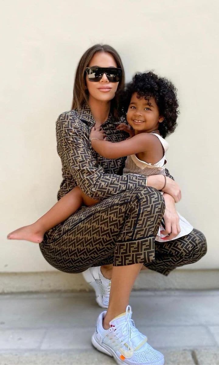 Khloé Kardashian and True Thompson