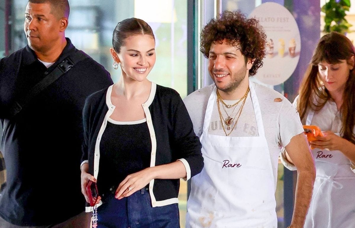 Selena Gomez and Benny Blanco were seen leaving Eataly after attending a baking class focused on tiramisu