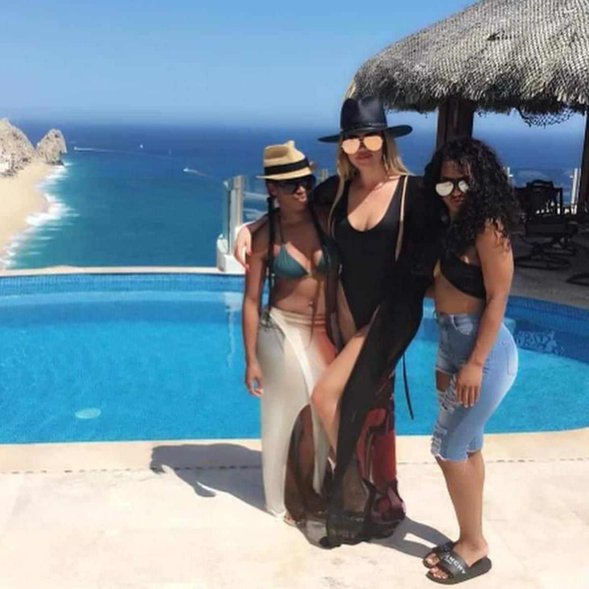 KhloeKardashian and her besties Malika Haqq and Khadijah McCray