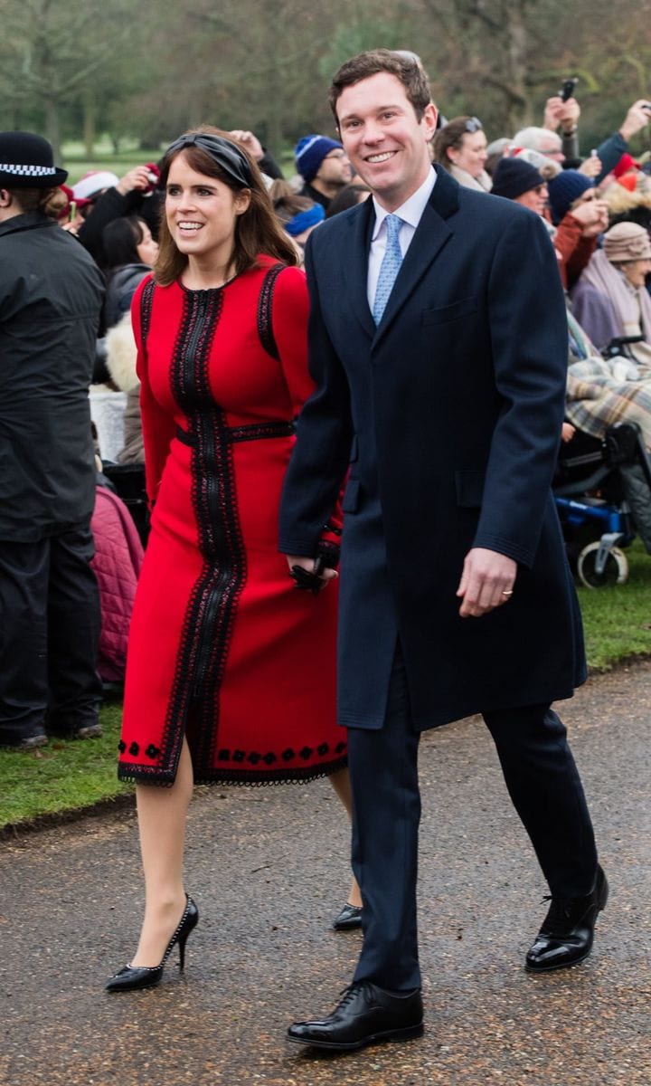 The couple’s royal baby is due in mid February