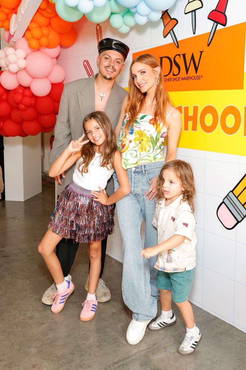 Jagger Snow, Evan Ross, Ashlee Simpson and Ziggy Blu