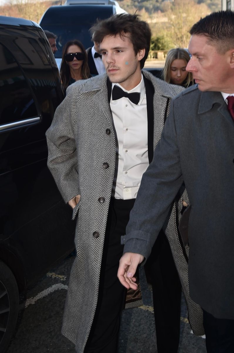 Among the star-studded guests were the Beckhams, who were spotted entering and later exiting the venue with their children, enjoying the high-profile celebration in the heart of the city.