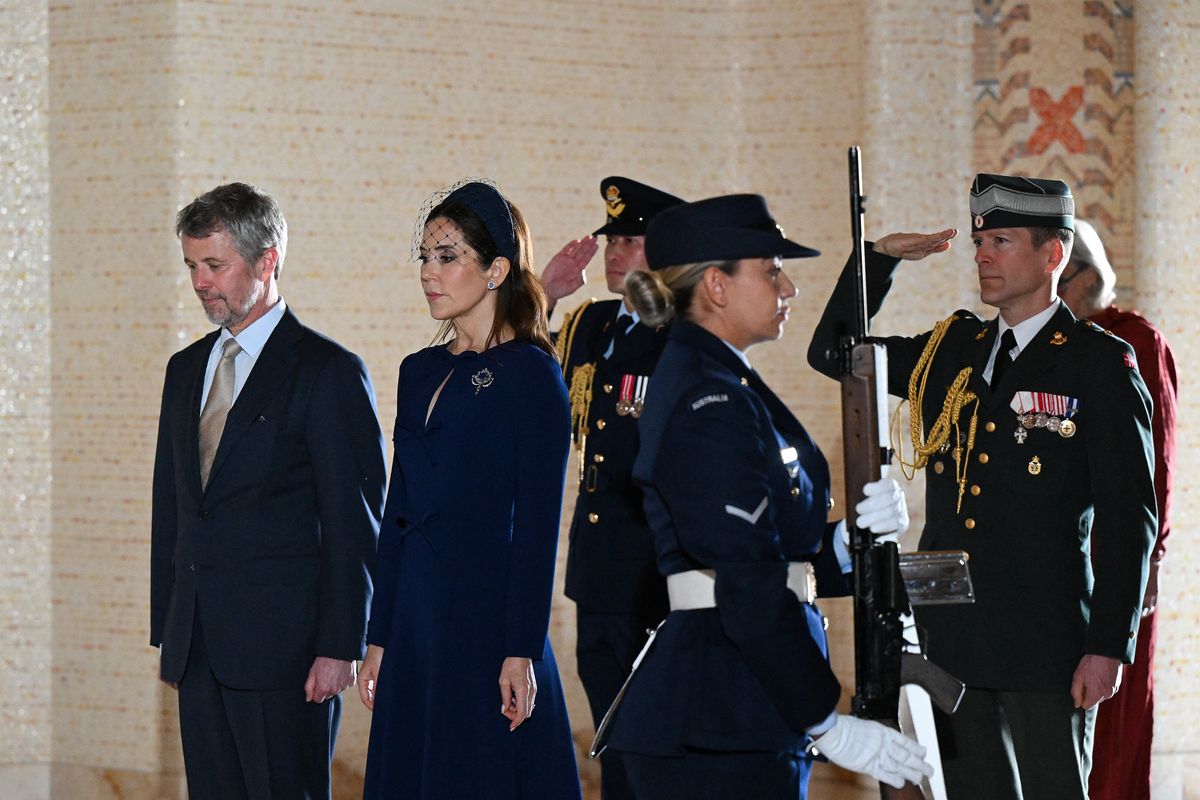 Frederik and Mary of Denmark Turn Heads as They Walk Through Copenhagen to the Funeral of Their Confessor of 10 Years