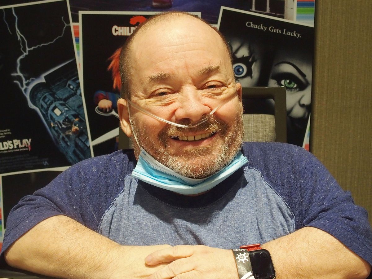 Ed Gale attends the Chiller Theatre Expo 30th Anniversary Fall 2021 at Hilton Parsippany on October 31, 2021 in Parsippany, New Jersey.  (Photo by Bobby Bank/Getty Images)