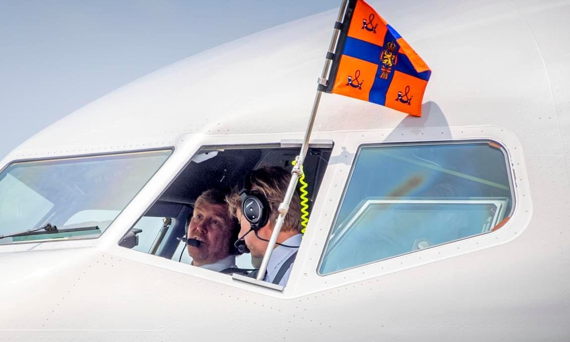 The Dutch King holds multiple pilot licenses