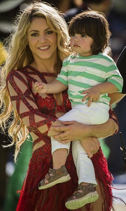 Shakira wants Milan to get a head start on reading and writing.