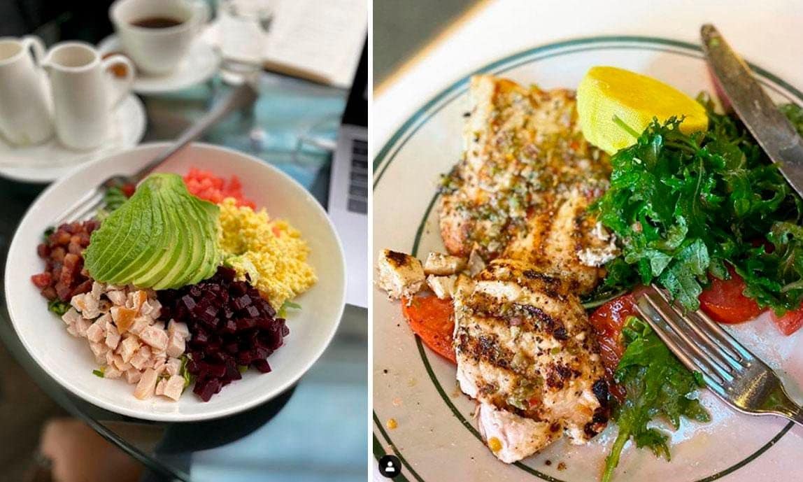 Two Fab Four diet compliant meals