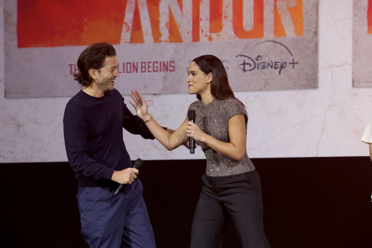Luna and Arjona star on the hit series "Andor"