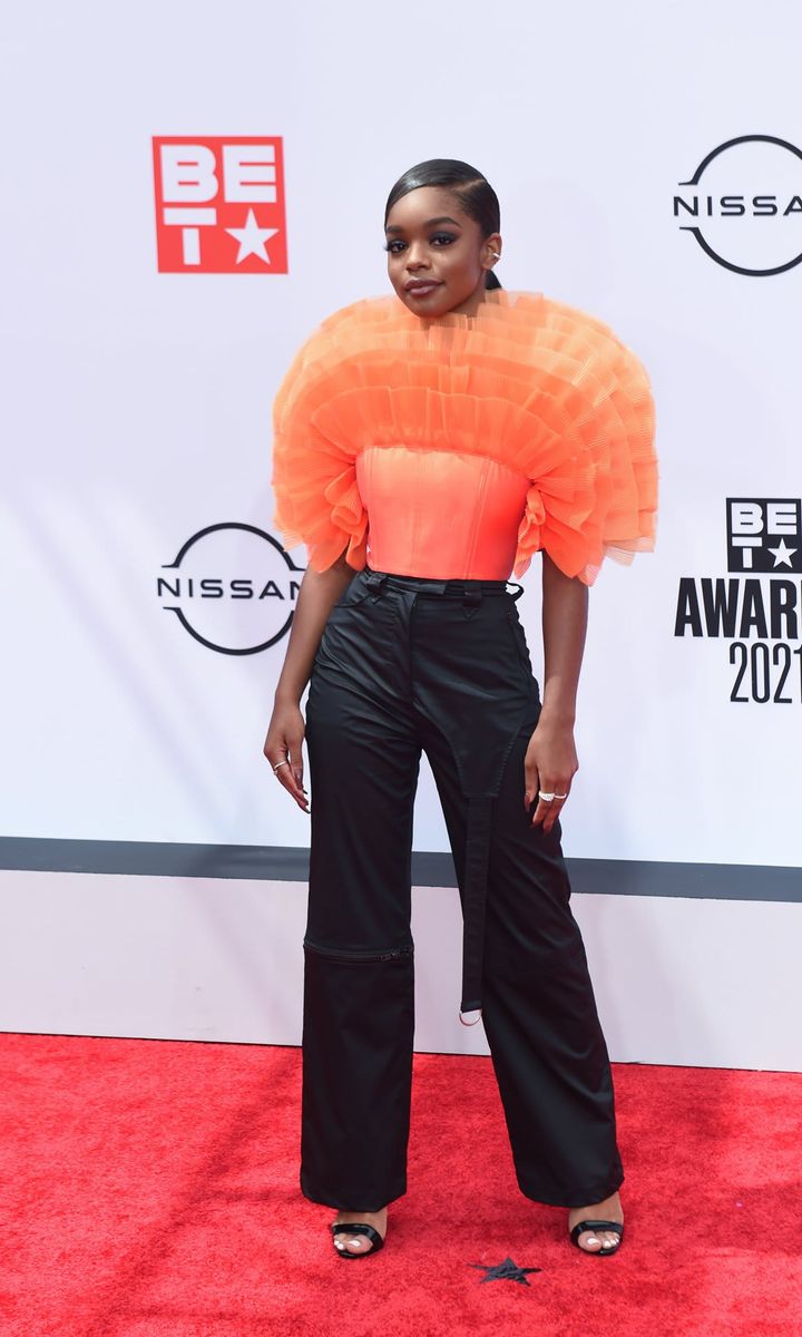 Marsai Martin at BET Awards 2021 - Arrivals