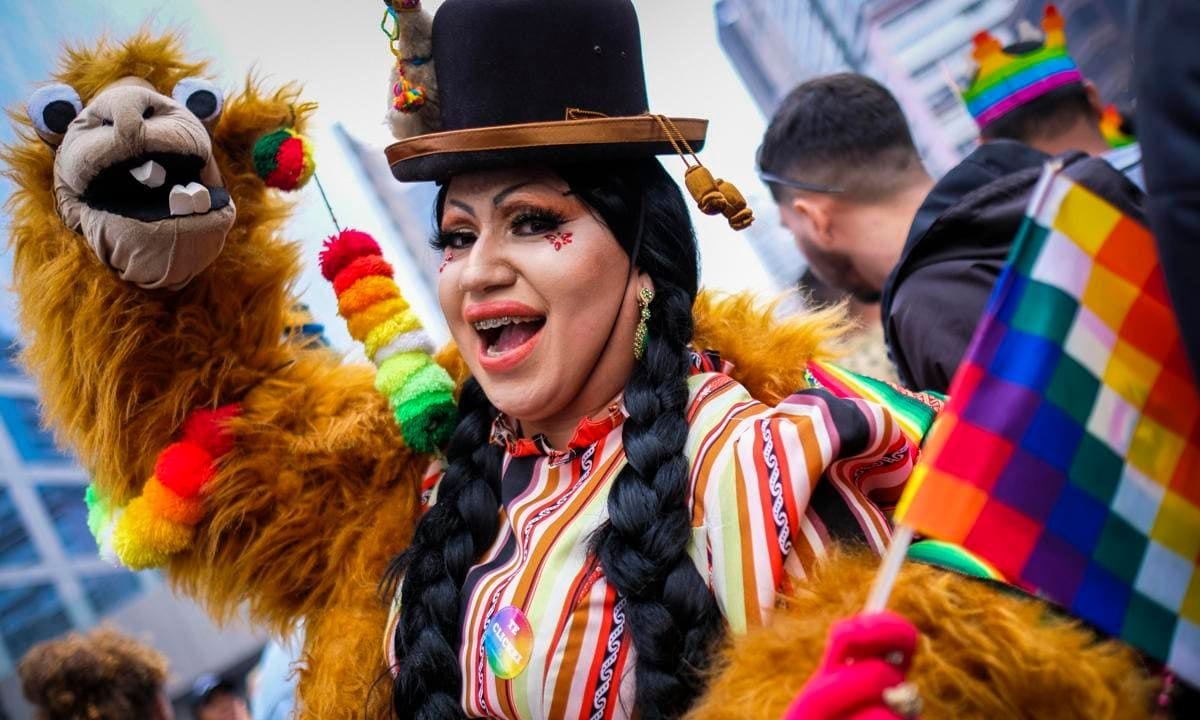 Gay Pride Parade in Sao Paulo